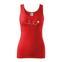 Dráha letu včely - slučka