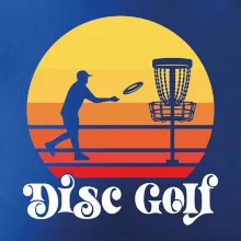 Disc golf postava vintage Disc golf postava vintage