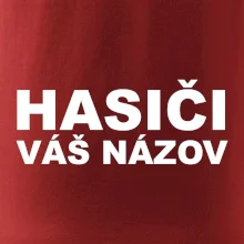 Hasiči nápis (názov zboru - vlastný nápis)