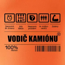 Čiarový kód - Vodič kamiónu