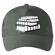 Knihy čiernobiele na sebe