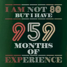 80 years 959 months of experience