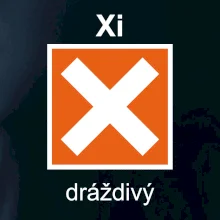 Xi Dráždivý - Výstražná tabuľka na tričku