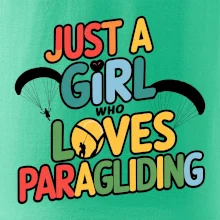Just a girl who loves paragliding