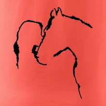 Kôň a ja silueta Kôň a ja silueta