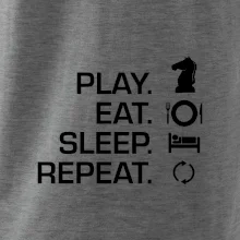 Eat sleep play - šach