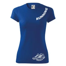 Running nápis šikmo