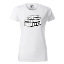 Knihy čiernobiele na sebe