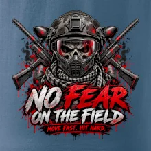 Lebka bojovníka – No Fear paintball