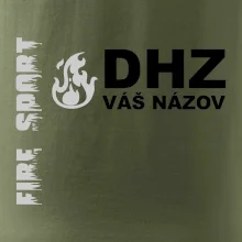 DHZ REFLEXNÉ (oheň, firesport, názov zboru - vlastný nápis)