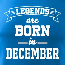 Legends are born in December
