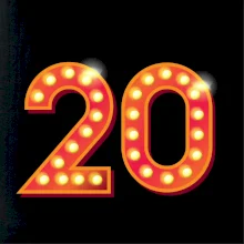 Čísla žiarovky 20