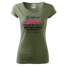 Je ťažké byť princezná motorkárka