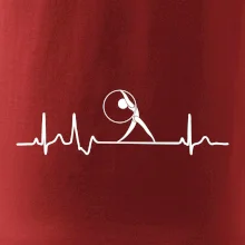 EKG moderná gymnastika obruč