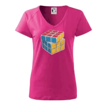 Rubikova kocka kreslená