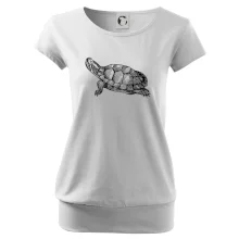 Ceruzkou kreslená korytnačka