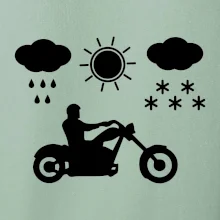 Motorkár za každého počasia - chopper