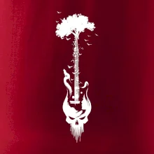 Gitara strom a lebka