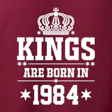 Kings are born in 1984