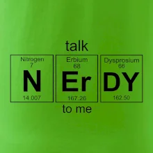 Talk nerdy - periodická tabuľka