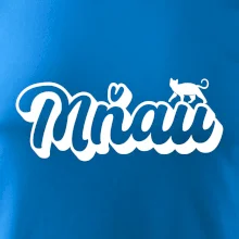 Mňau nápis