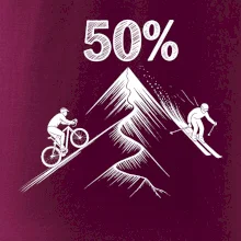 Narodeniny cyklista a lyžiar 50