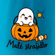 Malé strašidlo - duch v tekvicovom vedierku