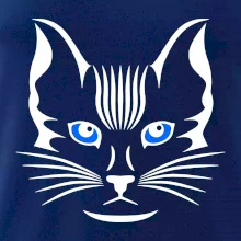 Mačka hlava skica Mačka hlava skica