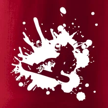 Snowboard splash