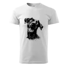 Čiernobiela karikatúra Labrador tmavý Čiernobiela karikatúra Labrador tmavý