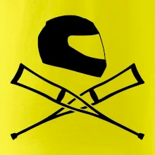 Cestná helma / barle