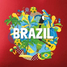 Brazília Farebný obrázok