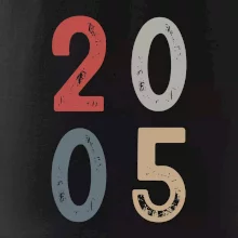 Vintage číslica 2005