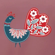 Folklór - páv modrý