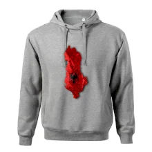 Mapa Albánsko reliéf hôr Mapa Albánsko reliéf hôr