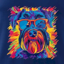 Bradáč farebný štýl 70s