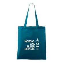Nordic walking eat sleep