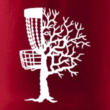 Disc golf pozor strom Disc golf pozor strom