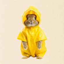 Králik v pláštenke