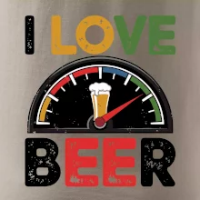 I love beer - palivoměr