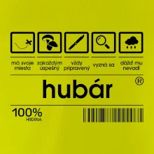 Čiarový kód - Hubár