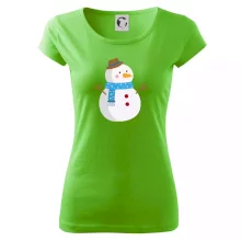 Snehuliak so šálom Snehuliak so šálom