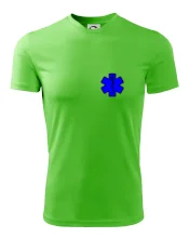 Rescue - Hviezda na prsníku + nápis na chrbte