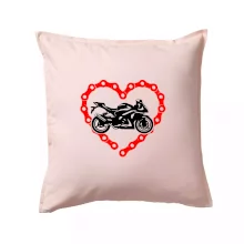 Moto srdce reťaz - cestná