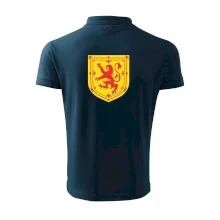 Škótsky lev na hrudi