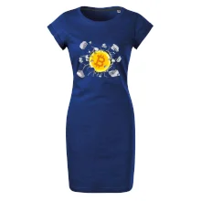 Bitcoin v tričku Bitcoin v tričku