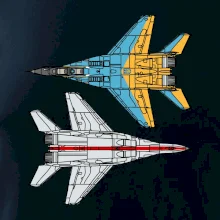 Mig 29 Fulcrum zo spoda a zo shora