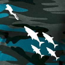 Potápač žraloky Potápač žraloky