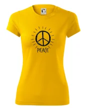 Peace symbol čiernobiely