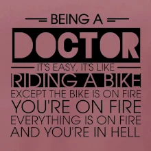 Being a doctor - bike